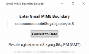 Gmail MIME Boundary Decoder