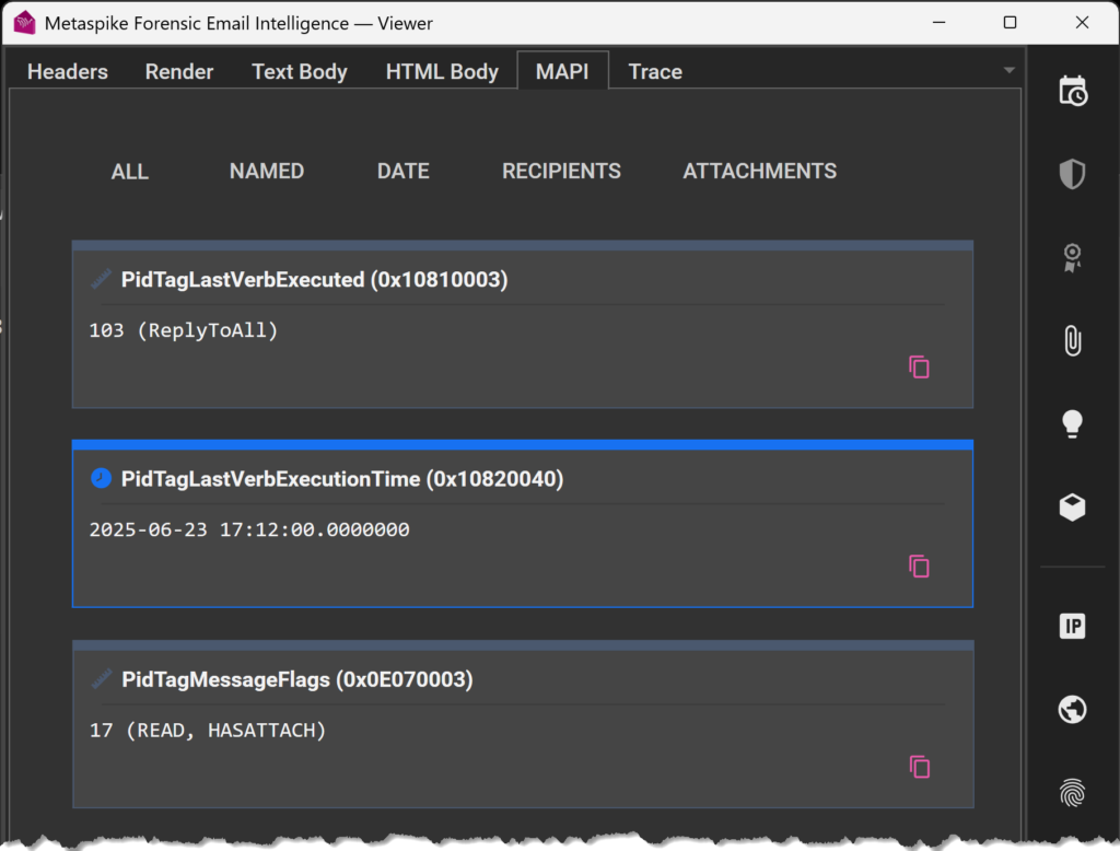 Mapi Email Application How to Prove That An Email Was Received - Metaspike